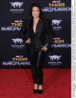 October 10, 2017 - Hollywood, CA, U.S. - 10 October 2017 - Hollywood, California - Ming-Na Wen. World Premiere of Thor: Ragnarok held at The El Capitan Theater in Hollywood. Photo Credit: AdMedia Hollywood U.S. - ZUMAa123 20171010_zaa_a123_128 Copyright: xBirdiexThompsonx