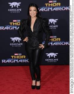 October 10, 2017 - Hollywood, CA, U.S. - 10 October 2017 - Hollywood, California - Ming-Na Wen. World Premiere of Thor: Ragnarok held at The El Capitan Theater in Hollywood. Photo Credit: AdMedia Hollywood U.S. - ZUMAa123 20171010_zaa_a123_127 Copyright: xBirdiexThompsonx