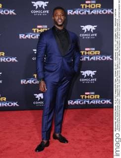 October 10, 2017 - Hollywood, CA, U.S. - 10 October 2017 - Hollywood, California - Winston Duke. World Premiere of Thor: Ragnarok held at The El Capitan Theater in Hollywood. Photo Credit: AdMedia Hollywood U.S. - ZUMAa123 20171010_zaa_a123_190 Copyright: xBirdiexThompsonx