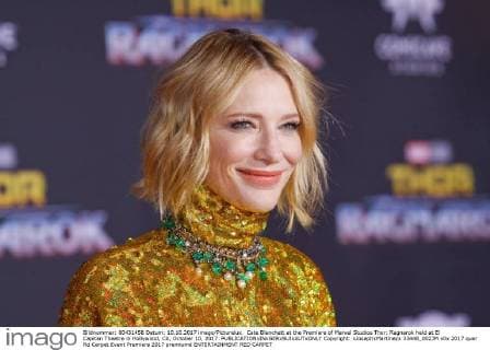Cate Blanchett at the Premiere of Marvel Studios Thor: Ragnarok held at El Capitan Theatre in Hollywood, CA, October 10, 2017.  Copyright: xJosephxMartinezx 33448_002JM