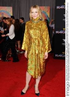 Cate Blanchett at the Premiere of Marvel Studios Thor: Ragnarok held at El Capitan Theatre in Hollywood, CA, October 10, 2017.  Copyright: xJosephxMartinezx 33448_008JM