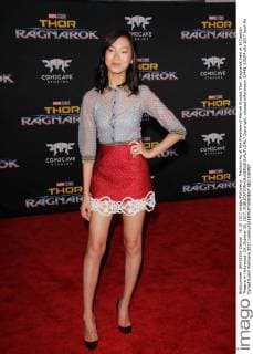 Madison Hu at the Premiere of Marvel Studios Thor: Ragnarok held at El Capitan Theatre in Hollywood, CA, October 10, 2017.  Copyright: xJosephxMartinezx 33448_036JM