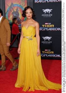 Tessa Thompson at the Premiere of Marvel Studios Thor: Ragnarok held at El Capitan Theatre in Hollywood, CA, October 10, 2017.  Copyright: xJosephxMartinezx 33448_097JM