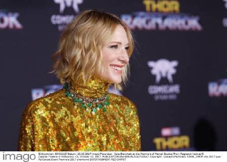 Cate Blanchett at the Premiere of Marvel Studios Thor: Ragnarok held at El Capitan Theatre in Hollywood, CA, October 10, 2017.  Copyright: xJosephxMartinezx 33448_109JM