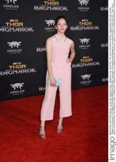 Mackenzie Foy 10 10 2017 The world premiere of ?gThor: Ragnarok?h held at El Capitan Theater in Hollywood, CA  Copyright: xCronos IzumixHasegawax cronoshnw10102017111504