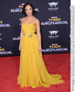10 October 2017 - Hollywood, California - Tessa Thompson. World Premiere of Thor: Ragnarok held at The El Capitan Theater in Hollywood. Photo Credit: Birdie Thompson AdMedia 221410 AdMedia Starface 2017-10-10 CA Hollywood Etats-Unis  Copyright: xAdMediax STAR_221410_027
