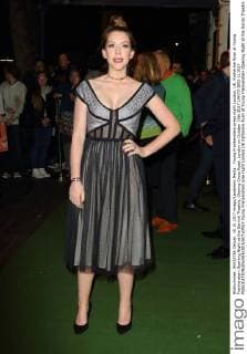 Young Frankenstein press night London, UK. Katherine Ryan at Young Frankenstein Opening Night at the Garrick Theatre, Charing Cross Road, London on October 10th 2017 LMK73-J892-111017 