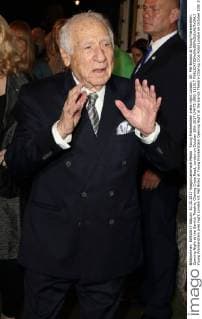 Young Frankenstein press night London, UK. Mel Brooks at Young Frankenstein Opening Night at the Garrick Theatre, Charing Cross Road, London on October 10th 2017 LMK73-J892-111017 