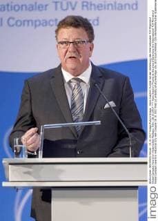Hans-Joachim Fuchtel bei der Verleihung des Internationalen TÜV Rheinland Global Compact Award im Historischen Rathaus. Köln, 10.10.2017