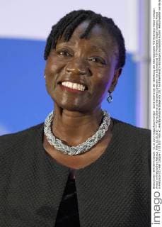 Auma Obama bei der Verleihung des Internationalen TÜV Rheinland Global Compact Award im Historischen Rathaus. Köln, 10.10.2017