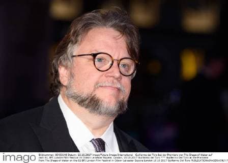 Guillermo del Toro bei der Premiere von The Shape of Water auf dem 61. BFI London Film Festival im Odeon Leicester Square. London, 10.10.2017 Guillermo del Toro