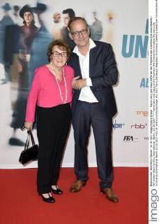 Hanni Levy und Claus Räfle bei der Premiere des Kinofilms Die Unsichtbaren - Wir wollen leben im Kino International. Berlin, 10.10.2017
