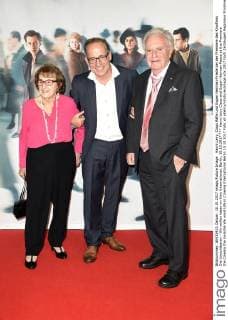 Hanni Levy, Claus Räfle und Eugen Herman-Friede bei der Premiere des Kinofilms Die Unsichtbaren - Wir wollen leben im Kino International. Berlin, 10.10.2017