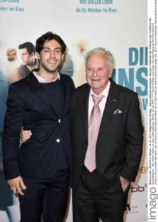 Aaron Altaras und Eugen Herman-Friede bei der Premiere des Kinofilms Die Unsichtbaren - Wir wollen leben im Kino International. Berlin, 10.10.2017