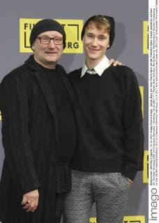 Rainer Bock mit Sohn Moritz Bock bei der Premiere Wenn Frauen ausziehen auf dem 25. Filmfest Hamburg 2017 im Cinemaxx Dammtor. Hamburg, 10.10.2017
