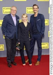 Friedrich von Thun, Anna Maria Mühe und Max von Thun bei der Premiere Wenn Frauen ausziehen auf dem 25. Filmfest Hamburg 2017 im Cinemaxx Dammtor. Hamburg, 10.10.2017