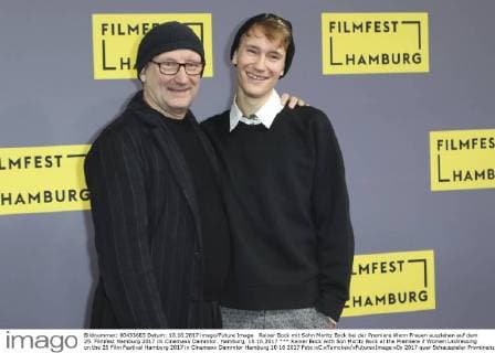 Rainer Bock mit Sohn Moritz Bock bei der Premiere Wenn Frauen ausziehen auf dem 25. Filmfest Hamburg 2017 im Cinemaxx Dammtor. Hamburg, 10.10.2017