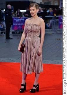October 11, 2017 - London, London, UK - London, UK. KATE MARA attends the European film premiere of Stars DonÃ¢â‚¬â ¢t Die In Liverpool showing as part of the 51st BFI London Film Festival. London UK  - ZUMAl94_ 20171011_zaf_l94_012 Copyright: xRayxTangx