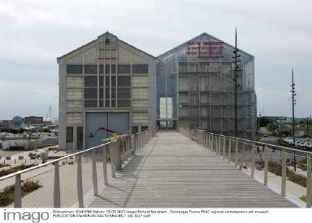 Architektur von Lacaton & Vassal Dunkerque France FRAC regional contemporary art museum. 