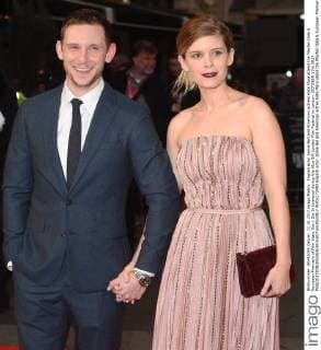 English actor Jamie Bell and American actress Kate Mara attend the Mayfair Gala & European Premiere of Film Stars Don t Die In Liverpool during the 61st BFI London Film Festival in London. OCTOBER 11th 2017  RHDx172402