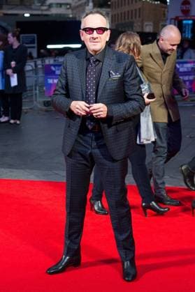 October 11, 2017 - London, London, UK - Elvis Costello attends the European film premiere of Stars DonÃ¢â‚¬â ¢t Die In Liverpool showing as part of the 51st BFI London Film Festival. London UK  - ZUMAt138 20171011_zap_t138_023 Copyright: xRayxTangx