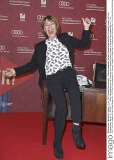 Gitta Schweighöfer bei der Premiere des Kinofilms Vorwärts immer! im Kino International. Berlin, 11.10.2017