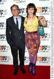 October 11, 2017 - New York, N.Y, USA - GRIFFIN DUNNE and daughter HANNAH DUNNE attend the World Premiere of Joan Didion: The Center Will Not Hold at the 55th Annual New York Film Festival.Alice Tully Hall, NYC.October 11, 2017.Photos by , Globe Photos Inc. New York USA - ZUMAms4_ 20171011_zaa_ms4_075 Copyright: xSoniaxMoskowitzx