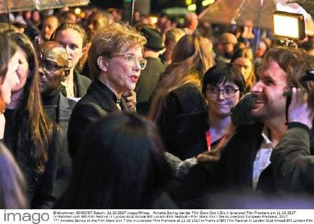 Annette Bening bei der Film Stars Don t Die in Liverpool Film Premiere am 11.10.2017 im Rahmen vom BFI Film Festival in London 61st Annual BFI London Film Festival - Film Stars Don t Die in Liverpool European Premiere, 2017