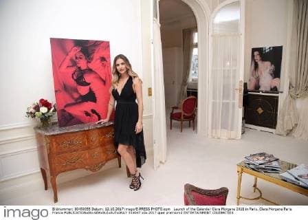 Launch of the Calendar Clara Morgane 2018 in Paris. Clara Morgane Paris France  554047