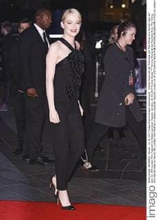 Emma Stone bei der Premiere von The Killing of a Sacred Deer auf dem 61. BFI London Film Festival im Odeon Leicester Square. London, 12.10.2017 Emma Stone