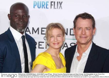 Djimon Hounsou, Renee Zellweger und Greg Kinnear, die Schauspieler bei der Same Kind of Different as Me Film Premiere am 12.10.2017 in Los Angeles Same Kind of Different as Me Filmpremiere in Los Angeles, 2017