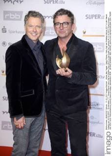 Bilder des Tages Joerg Pilawa, Hans Sigl bei Goldene Henne 2017 in der Messe Leipzig am 13.10.2017 - Preisträger
