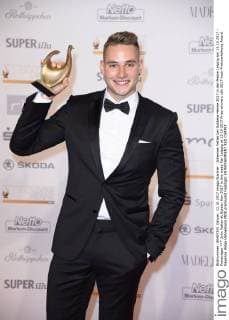 Johannes Vetter bei Goldene Henne 2017 in der Messe Leipzig am 13.10.2017 - Preisträger