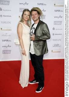 Thomas Katrozan mit Freundin Mandy bei der 23. Verleihung der Goldenen Henne 2017 in der Leipziger Messe. Leipzig, 13.10.2017