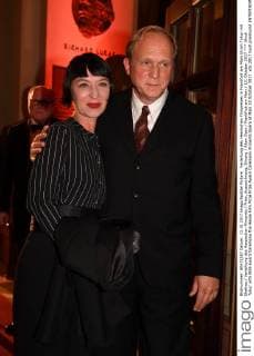 Verleihung des Hessischen Filmpreises in Frankfurt am Main Ulrich Tukur mit Ehefrau Verleihung des Hessischen Filmpreis Preis, Auszeichnung, Ehrung Alten Oper Frankfrut am Main 13. Oktober 2017