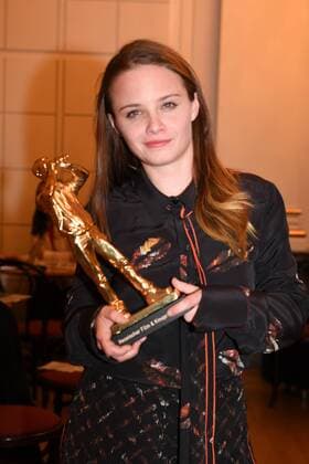 Verleihung des Hessischen Filmpreises in Frankfurt am Main Jasna Fritzi Bauer Verleihung des Hessischen Filmpreis Preis, Auszeichnung, Ehrung Alten Oper Frankfrut am Main 13. Oktober 2017
