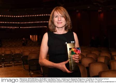 Verleihung des Hessischen Filmpreises in Frankfurt am Main Corinna Harfouch Verleihung des Hessischen Filmpreis Preis, Auszeichnung, Ehrung Alten Oper Frankfrut am Main 13. Oktober 2017