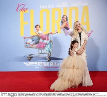 Brooklyn Kimberly Prince und Bria Vinaite bei der Premiere von The Florida Project auf dem 61. BFI London Film Festival im Odeon Leicester Square. London, 13.10.2017 Brooklyn Kimberly Prince, Bria Vinaite