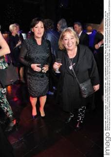 Ute Freundenberg und Angelika Mann bei der Aftershowparty zur Verleihung von Die Goldene Henne am 13.10.2017 in Leipzig Die Goldene Henne 2017 Verleihung in Leipzig- Party