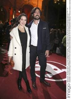 Tijan Marei und David Dietl bei der 28. Verleihung des Hessischen Film- und Kinopreises in der Alten Oper. Frankfurt, 13.10.2017