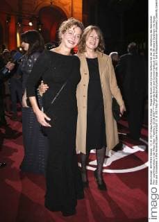 Margarita Broich und Corinna Harfouch bei der 28. Verleihung des Hessischen Film- und Kinopreises in der Alten Oper. Frankfurt, 13.10.2017