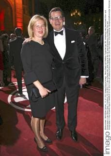 Boris Rhein mit Ehefrau Tanja bei der 28. Verleihung des Hessischen Film- und Kinopreises in der Alten Oper. Frankfurt, 13.10.2017