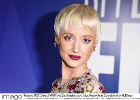 Andrea Riseborough bei der Preisverleihung auf dem 61. BFI London Film Festival im Banqueting House. London, 14.10.2017 Andrea Riseborough