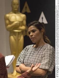Actress America Ferrera interviewed before the screening of Real Women Have Curves the 4th screening series from Latin America to Hollywood at the Academy of Motion Pictures Arts and Sciences in Beverly Hills, California on Monday 16 October 2017. Screening of movie Real women have curves in Berverly Hills !ACHTUNG: NUR REDAKTIONELLE NUTZUNG!  Copyright: xSAALIKxKHANx EU01 20171017-636438161604261446
