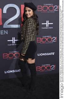 Cast member Ianna Sarkis attends the premiere of the motion picture comedy Tyler Perry s Boo 2! .A Madea Halloween at the L.A. Live Regal Cinemas in Los Angeles on October 16, 2017. Storyline: Madea, Bam, and Hattie venture to a haunted campground and the group must run for their lives when monsters, goblins, and the boogeyman are unleashed.  LAP20171016826 PHILxMCCARTEN