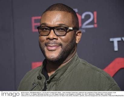 Cast member Tyler Perry attends the premiere of the motion picture comedy Tyler Perry s Boo 2! .A Madea Halloween at the L.A. Live Regal Cinemas in Los Angeles on October 16, 2017. Storyline: Madea, Bam, and Hattie venture to a haunted campground and the group must run for their lives when monsters, goblins, and the boogeyman are unleashed.  LAP20171016822 PHILxMCCARTEN