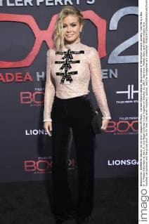 Carmen Electra attends the premiere of the motion picture comedy Tyler Perry s Boo 2! .A Madea Halloween at the L.A. Live Regal Cinemas in Los Angeles on October 16, 2017. Storyline: Madea, Bam, and Hattie venture to a haunted campground and the group must run for their lives when monsters, goblins, and the boogeyman are unleashed.  LAP20171016829 PHILxMCCARTEN