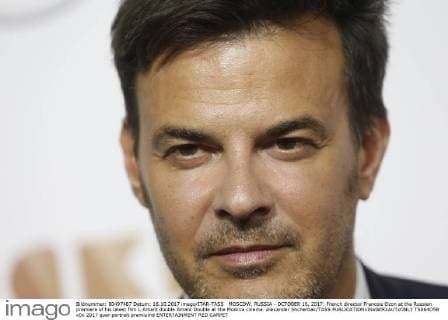 MOSCOW, RUSSIA - OCTOBER 16, 2017: French director Francois Ozon at the Russian premiere of his latest film L Amant double Amant Double at the Moskva cinema. Alexander Shcherbak TASS  TS064D5B