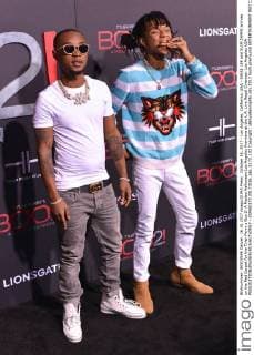 October 16, 2017 - Los Angeles, California, USA - SWAE LEE and SLIM JXMMI arrives on the Red Carpet for the Tyler Perry s Boo 2! A Madea Halloween Los Angeles Premiere at the L.A. Live Regal Cinemas. Los Angeles USA - ZUMAb173 20171016_zap_b173_102 Copyright: xBillyxBennightx