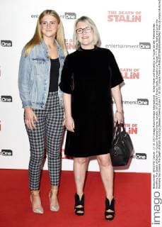 Grace Teale und Sylvestra Le Touzel bei der Premiere des Kinofilms The Death of Stalin im Curzon Chelsea Cinema. London, 17.10.2017 Grace Teale, Sylvestra Le Touzel
